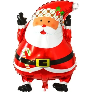 Vánoční ozdoba Fóliový balónek SANTA 66x46 cm