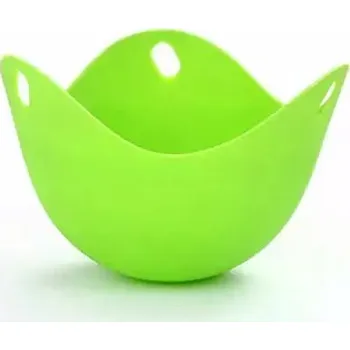 Stojánek na vajíčko Forma na vaření vajec | tvořítko na ztracená vejce - Zelená