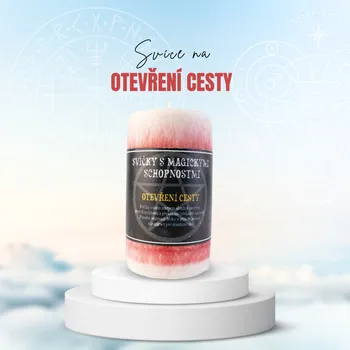 Svíčka 10,5 x 6 cm Svíce Otevření cesty