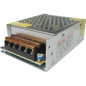 spínaný zdroj Průmyslový zdroj S-60-12, 12V=/60W spínaný