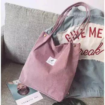 Nákupní taška Prostorná nákupní taška - růžový