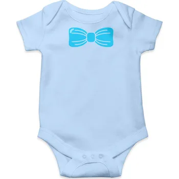 Kojenecký body Personal Dětské body s motýlkem Barva: Modrá, Velikost nejmenší: 9 měsíců