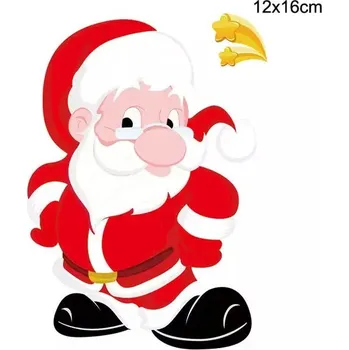 Vánoce Vánoční dekorace na okno | vánoční samolepka na okno - 08