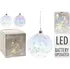 Vánoční světelná dekorace Koopman International Koule 12 cm 12 LED