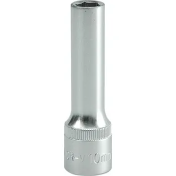 Gola hlavice **Nástavec 1/2" 10 mm šetihranný hluboký