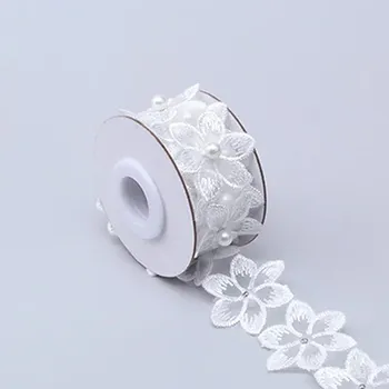 Ručně výšivková krajka | 0,9 m x 3,3 cm - 6