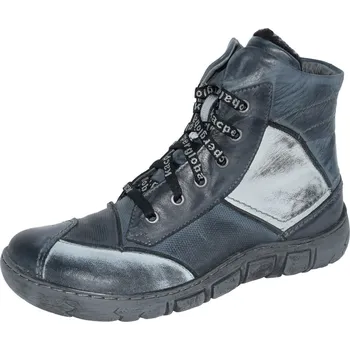 Dámské lodičky Kacper dámská zimní obuv 4-1424 Barva: šedá, Velikost: 38, Šíře podešve: H