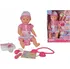 Panenka Simba Toys New Born Baby panenka čůrající s nočníkem a sadou zdravotnických doplňků 38 cm