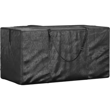 Krycí plachta vidaXL Úložný vak na vánoční stromek černý 150x75x75 cm polyethylen [3195592]