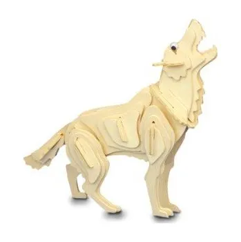 3D puzzle WOODEN TOY , WCK 3D puzzle Vlk