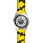 CLOCKODILE Svítící žluto-černé chlapecké dětské hodinky SUPERHERO CWB0050