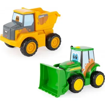 autíčko John Deere Kids - Kamarádi z farmy Sklápěč žlutý