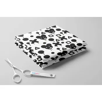 Softshell s beránkem, Graffiti mickey Barva: Bílá