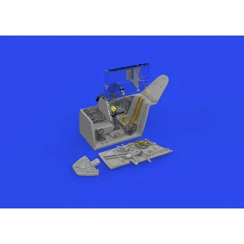 Plastikový model 1:48 Messerschmitt Bf 109 K-4 Cockpit for Eduard Kit