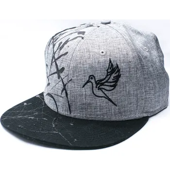 Kšiltovka Milujeme Kameny Kšiltovka - pánská - šedá - Kolibříci pomáhají 192417