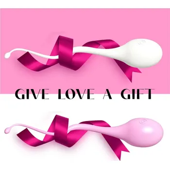 Vibrátor Vibrační vajíčko Spermie Barva: Bílá