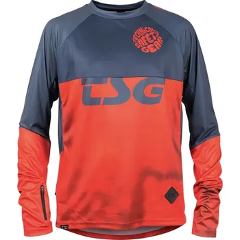 cyklistický dres Dres TSG SP6 Jersey dlouhý rukáv XL