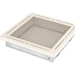 Krbová mřížka 16x16 cm, PREMIUM TREND krémový brokát