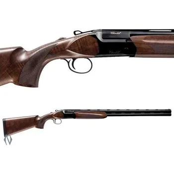 Airsoftová zbraň AKKAR Broková kozlice Akkar, Mod: Churchill 812K Black, Ráže: 12x76mm, hl: 71cm, výběr ořech