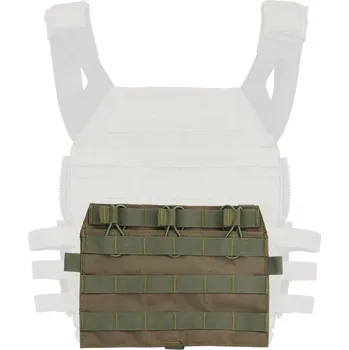 Airsoft Imperator Tactical Přední panel se třemi sumkami pro vestu JPC 2.0 - Olive Drab