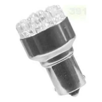 Autožárovka LED žárovka 12V 21W BA15s červená 13286