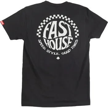 Fasthouse Fast Spade Tee Black Velikost: L