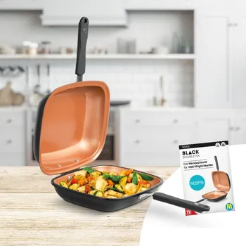 Pánev Livington Black Doubletta Basic