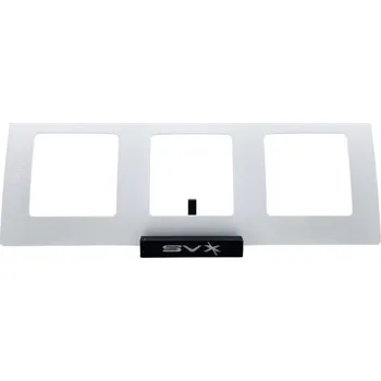 vypínač LEGRAND Niloé 3 rámeček bílý 228x85x10mm