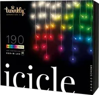 Twinkly Icicle TWI190SPP-TEU závěs 190 LED teplá bílá/multicolor