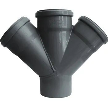 Kanalizační potrubí PlastBrno Dvouodbočka HTDA 110/50/50/45