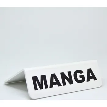 Zarážka na knihu Rozřaďovač s nápisem - MANGA