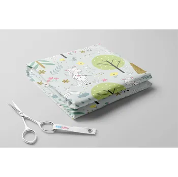 Softshell s beránkem, Magický jednorožec Barva: Modrá