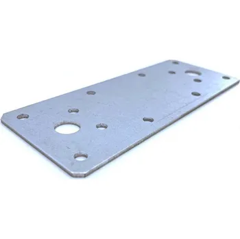 Tesařské kování EU SELECT Plochá děrovaná spojka 200x90x3 mm 200x90x3 mm
