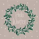 MFP Paper s.r.o. Papírové ubrousky 33x33 cm vánoční věnec, 20 ks