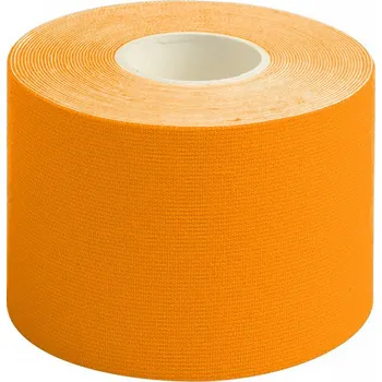 Tejpovací páska YATE Kinesiology tape 5 cm x 5 m, oranžová