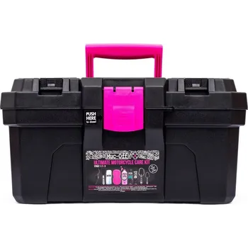 Dárková krabička MUC-OFF Sada Muc off pro péči o motorku v kufříku