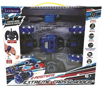 RC model auta Lexibook Extreme Crosslander 1:16 modré/černé