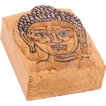 Razítko hlava Buddhy