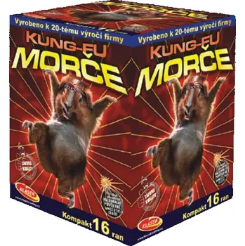 Zábavní pyrotechnika Kung Fu Morče 16 ran 30 mm