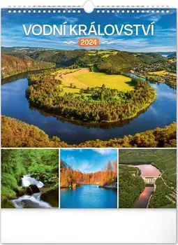 Kalendář Presco Group Nástěnný kalendář Vodní království 2024