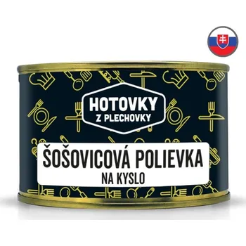 Hotové jídlo Hotovky z plechovky Čočková polévka na kyselo v plechovce Velikost: 400 g