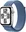 Apple Watch SE 2023 40 mm, stříbrný hliník s modrým provlékacím sportovním řemínkem