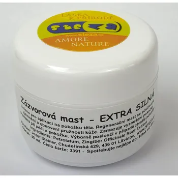 Bylinná léčivá mast Tinktur - Zázvorová mast - Extra silná 30 ml. (EXTRA SILNÁ ZÁZVOROVÁ MASTIČKA !)