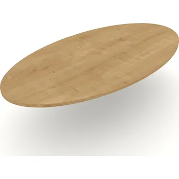 Stolová deska stolová deska elipsa Hamilton přírodní Tloušťka: 18 mm, Rozměr (š × h): 800 × 450 mm