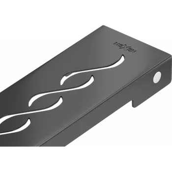 Mexen Flat M18 kryt pro lineární odtok 100 cm, černý - 1723100 Lineární podlahové odtoky