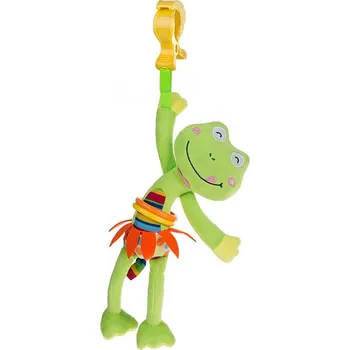 Hračka pro nejmenší Plyšová hračka s vibrací žába