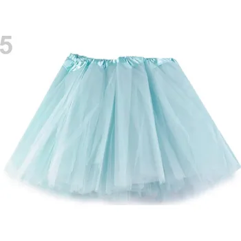 Karnevalová maska Karnevalová sukýnka 4 vrstvá Mint