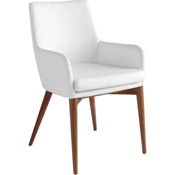 Jídelní židle Moderní jídelní židle Vita Naturale kožená s opěrkami 88cm