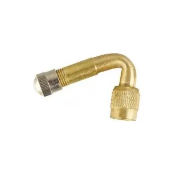 Čepička na ventilek Prodloužení ventilku kovové zahnuté 18255