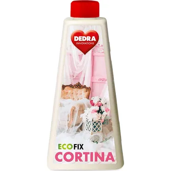 Prací gel CORTINA | Tužidlo na záclony, krajky & speciální prádlo ECO FIX | 500 ml
